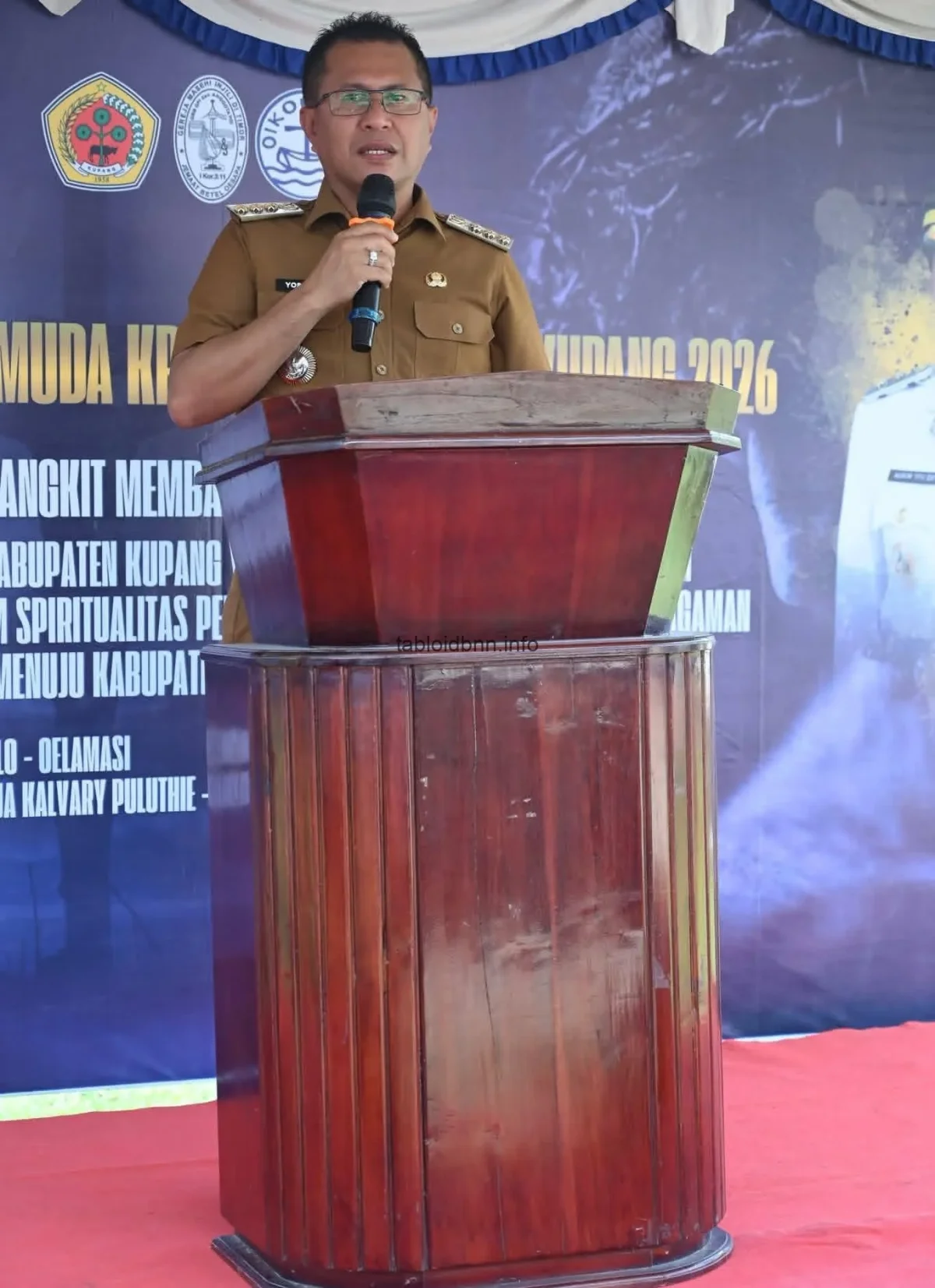 Bupati Kupang Lepas Peserta Pawai Paskah Pemuda Kristen 2026