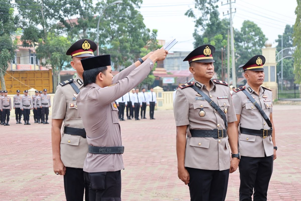 Tiga Kapolsek di Polres Aceh Tamiang Berganti