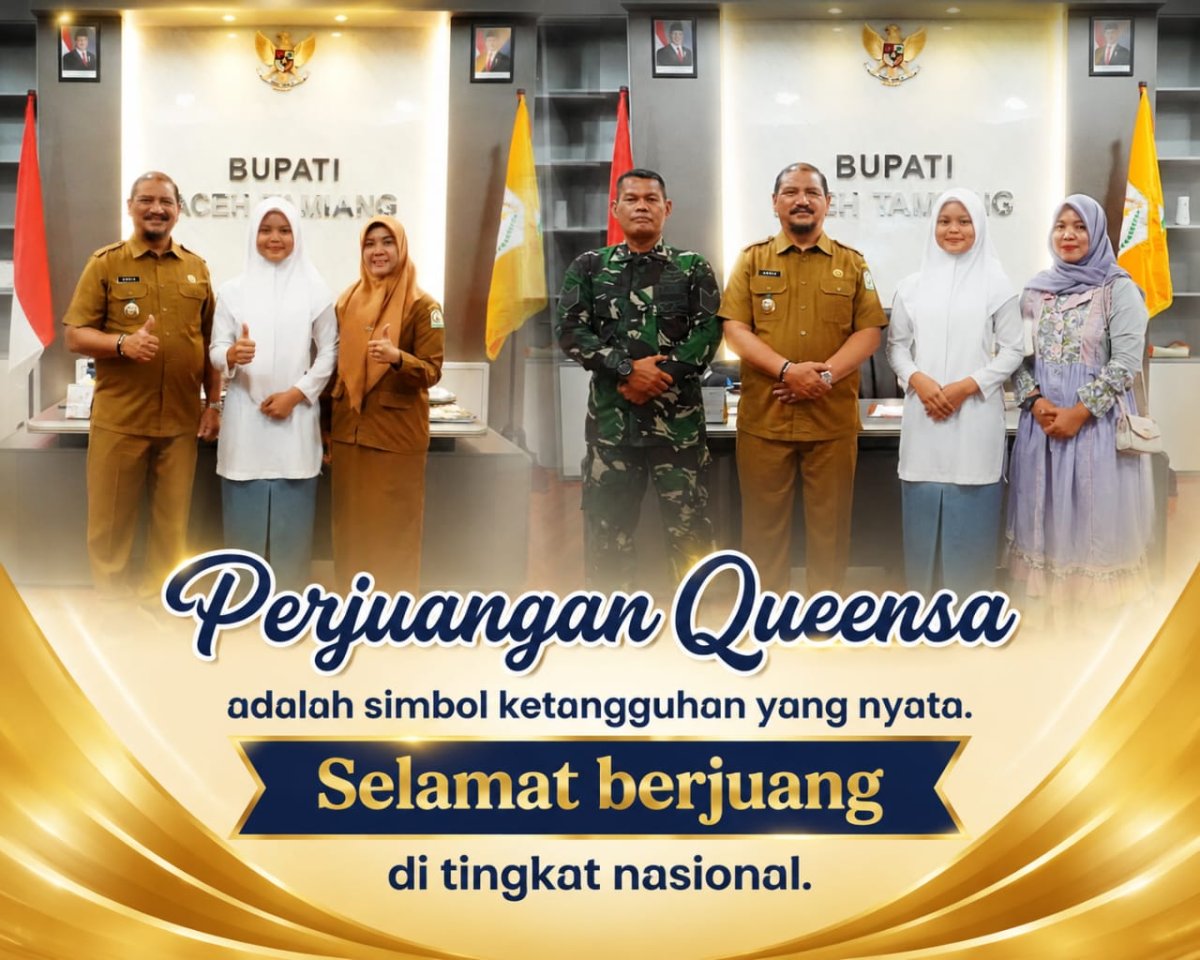 Bupati Aceh Tamiang Apresiasi Zilqueensa, Calon Paskibraka Nasional 2026